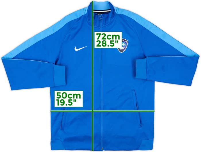 2015-16 Al Hilal Nike Track Jacket - 9/10 - (M)