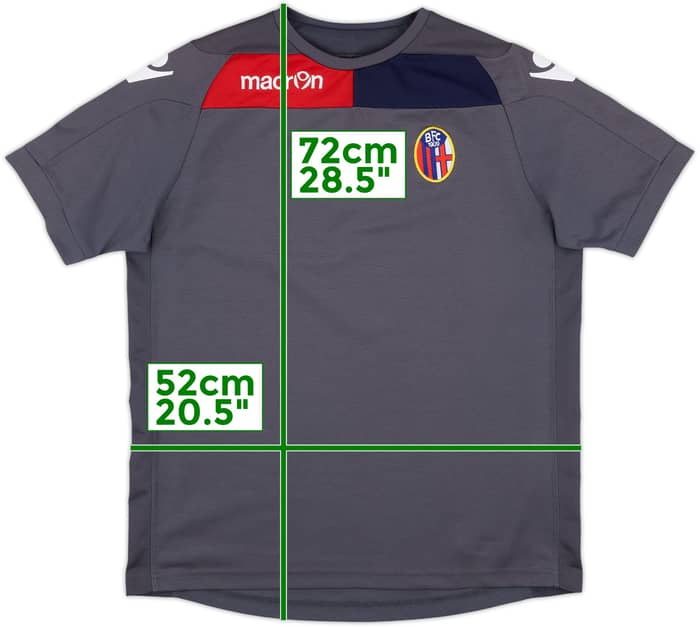 2013-14 Bologna Macron Training Shirt - 8/10 - (S)
