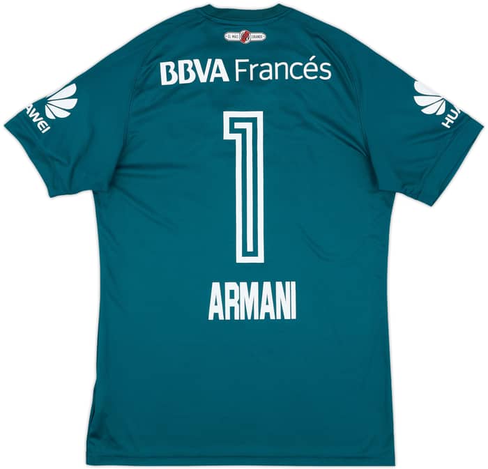 2017-18 River Plate GK Shirt Armani #1 - 9/10 - (M)
