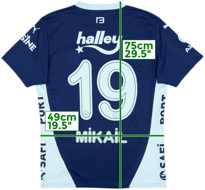 2024-25 Fenerbahce Third Shirt Mikail #19 - 9/10 - (M)