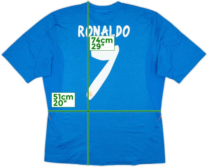 2013-14 Real Madrid Away Shirt Ronaldo #7 - 6/10 - (M)
