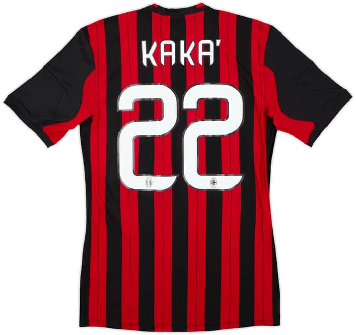 2013-14 AC Milan Player Issue Home Shirt Kaka #22 - 10/10 - (M)