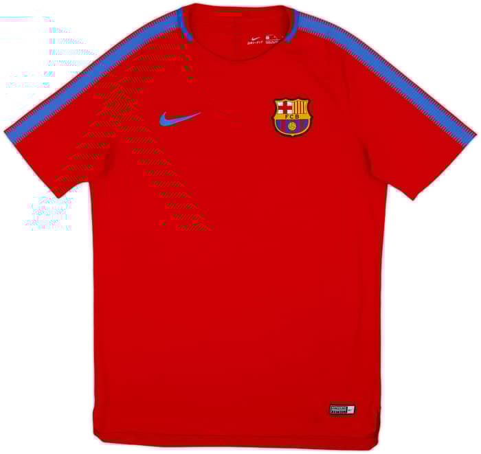2017-18 Barcelona Nike Training Shirt - 6/10 - (L)