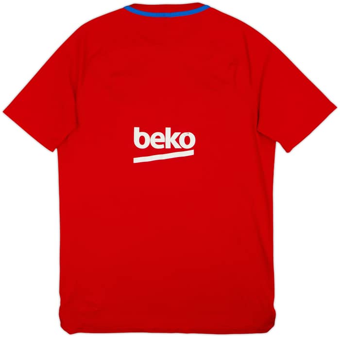 2017-18 Barcelona Nike Training Shirt - 6/10 - (L)