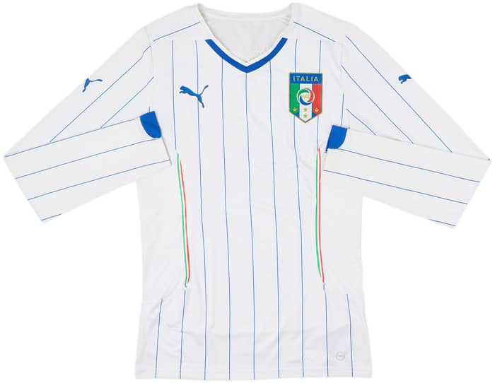 2014-15 Italy Player Issue ACTV Away L/S Shirt - 5/10 - (XL)