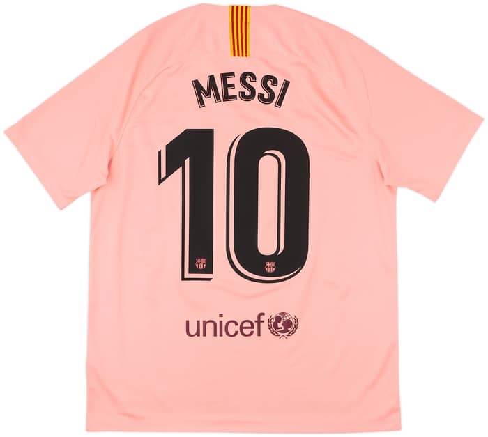 2018-19 Barcelona Third Shirt Messi #10 - 6/10 - (L)