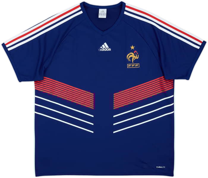 2009-10 France Basic Home Shirt - 5/10 - (XL)