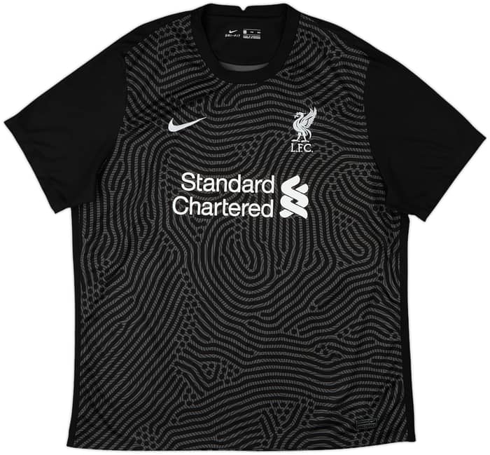 2020-21 Liverpool GK S/S Shirt A.Becker #1 - 8/10 - (XXL)