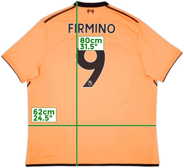 2017-18 Liverpool 125 Years Third Shirt Firmino #9 - 10/10 - (XXL)