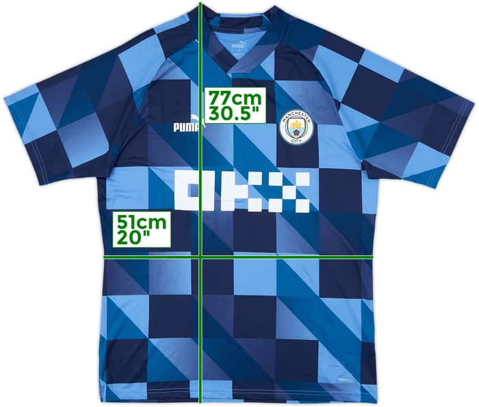 2022-23 Manchester City Puma Training Shirt - 7/10 - (L)