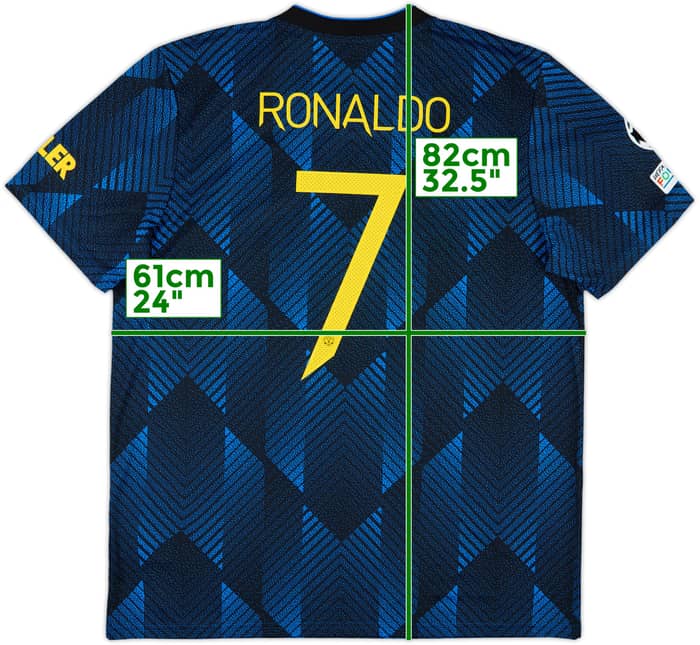 2021-22 Manchester United Third Shirt Ronaldo #7 (XL)