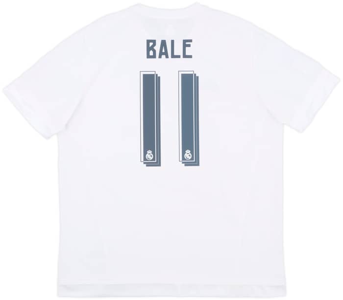 2015-16 Real Madrid Home Shirt Bale #11 - 8/10 - (XXL)