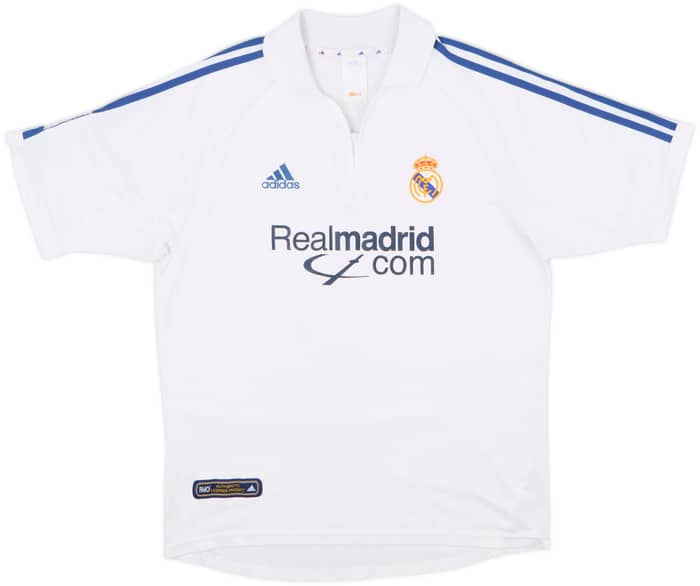 2001 Real Madrid Home Shirt Zidane #5 - 6/10 - (M)