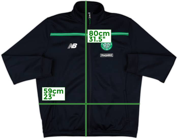 2015-16 Celtic New Balance Track Jacket - 7/10 - (XL)