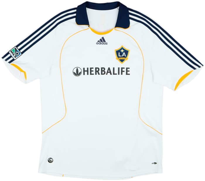 2008-09 LA Galaxy Home Shirt Beckham #23 - 8/10 - (XL)