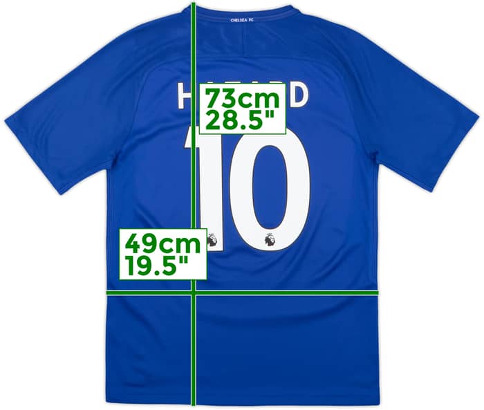 2017-18 Chelsea Home Shirt Hazard #10 - 9/10 - (M)