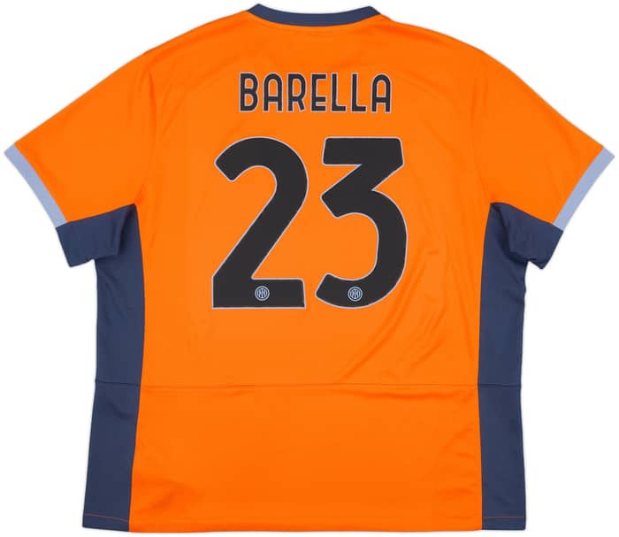 2023-24 Inter Milan Third Shirt Barella #23 - 8/10 - (XXL)