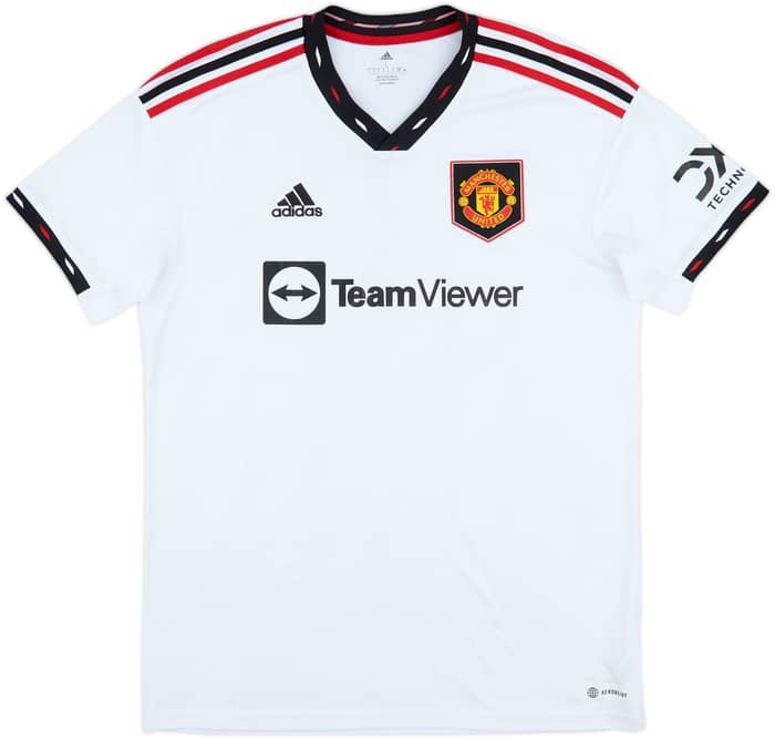 2022-23 Manchester United Away Shirt Martinez #6 - 7/10 - (L)