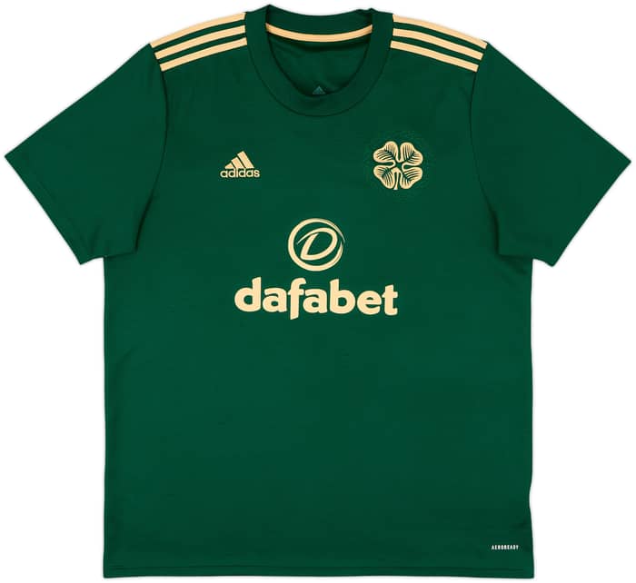 2021-22 Celtic Away Shirt - 8/10 - (XL)