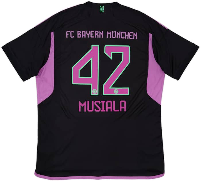 2023-24 Bayern Munich Away Shirt Musiala #42 - 8/10 - (XL)