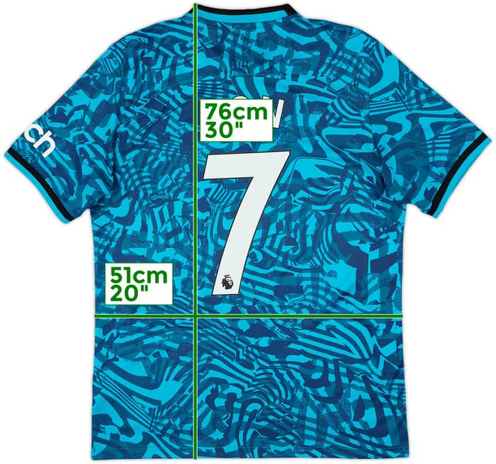 2022-23 Tottenham Third Shirt Son #7 - 10/10 - (M)