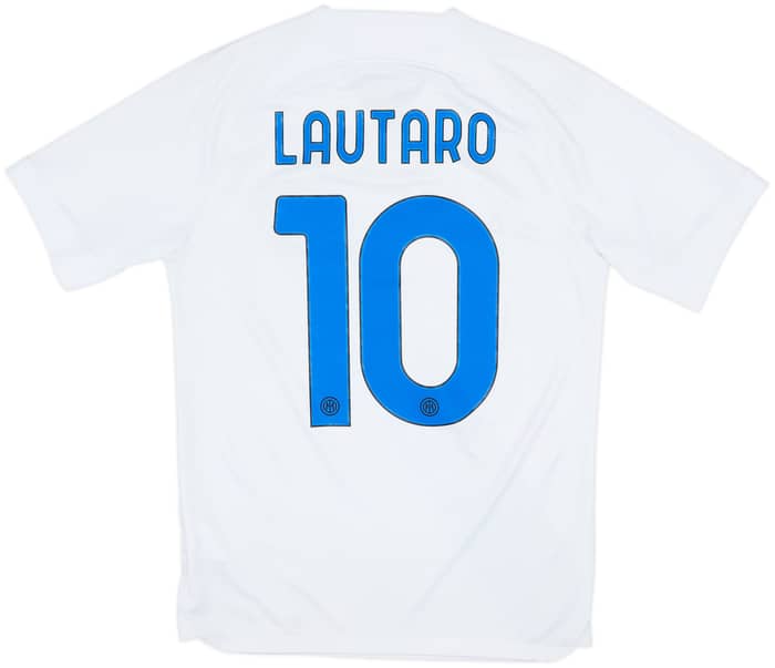 2023-24 Inter Milan Away Shirt Lautaro #10 - 6/10 - (S)