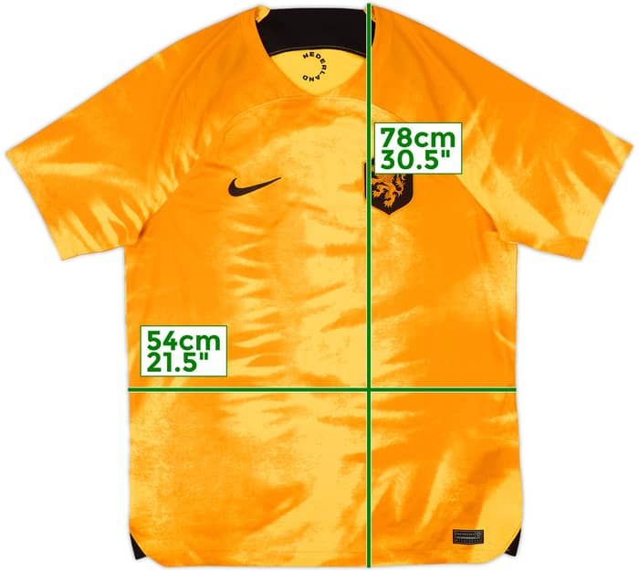 2022-23 Netherlands Home Shirt - 9/10 - (L)