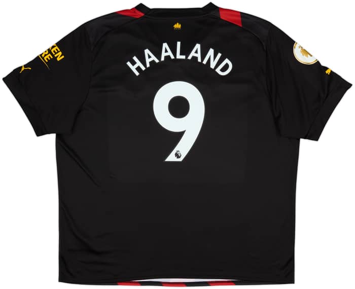 2022-23 Manchester City Away Shirt Haaland #9 - 10/10 - (3XL)