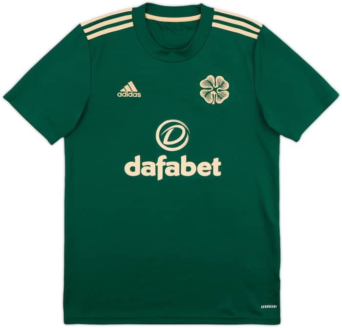 2021-22 Celtic Away Shirt - 9/10 - (M)