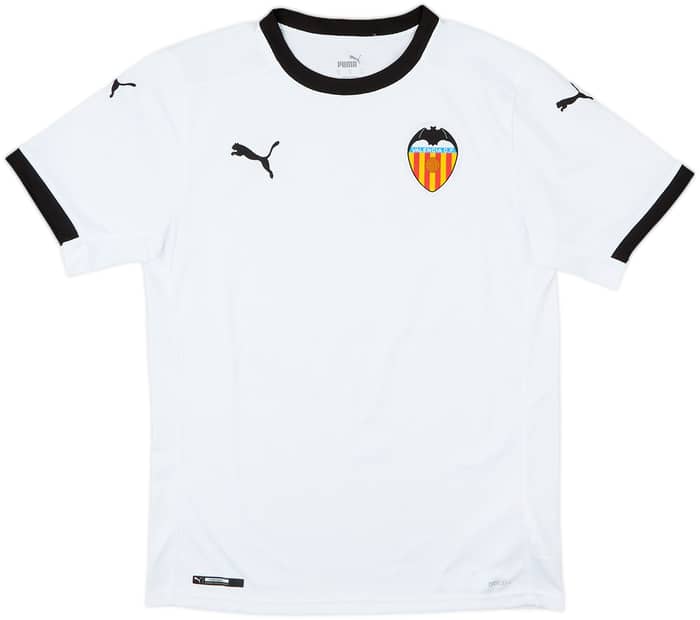 2020-21 Valencia Home Shirt - 10/10 - (S)