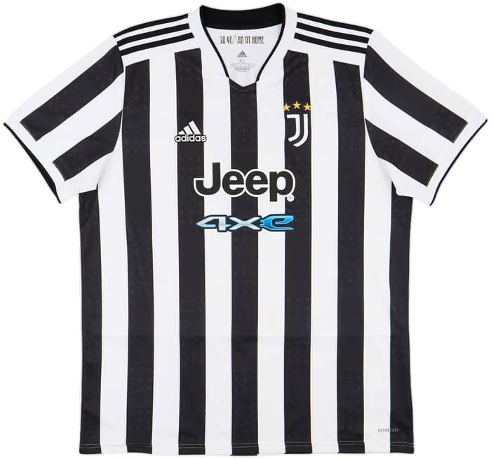 2021-22 Juventus Home Shirt Ronaldo #7 - 5/10 - (XL)