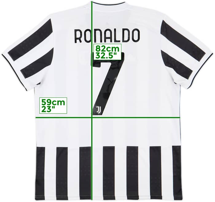 2021-22 Juventus Home Shirt Ronaldo #7 - 5/10 - (XL)
