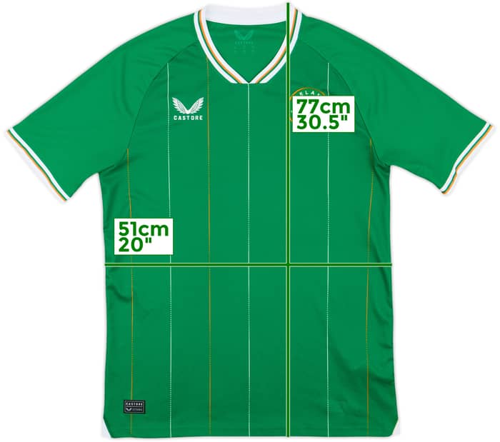 2023-24 Ireland Home Shirt - 10/10 - (M)