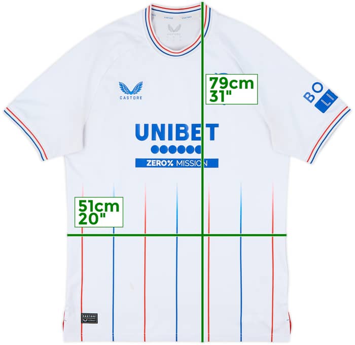 2023-24 Rangers Away Shirt - 6/10 - (M)