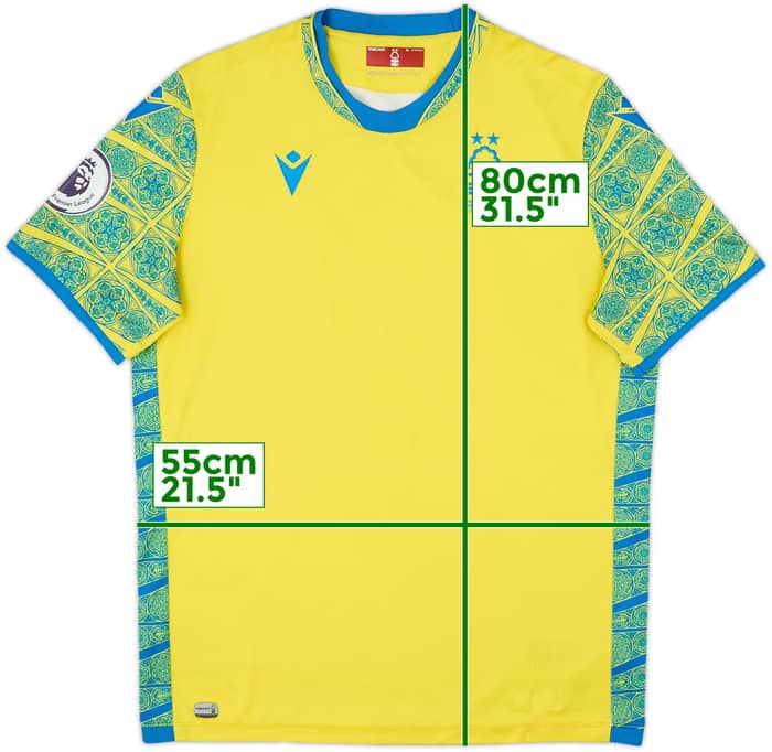 2022-23 Nottingham Forest Away Shirt - 7/10 - (XL)