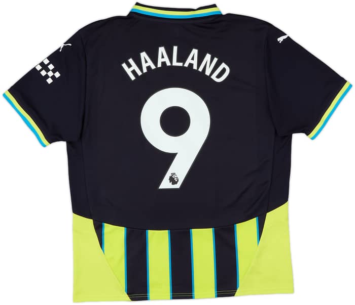 2024-25 Manchester City Away Shirt Haaland #9 - 10/10 - (L)