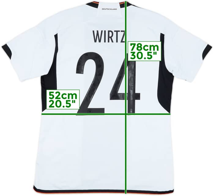 2022-23 Germany Home Shirt Wirtz #24 - 9/10 - (L)