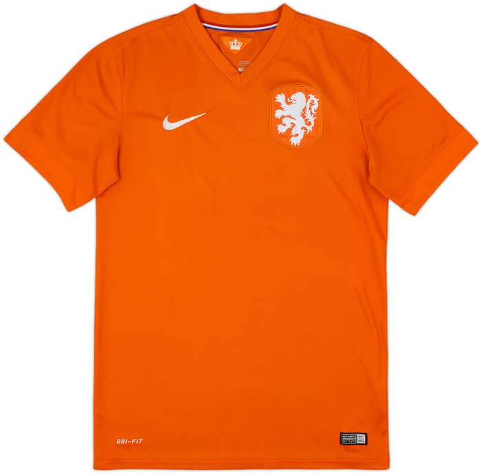 2014-15 Netherlands Home Shirt - 7/10 - (S)
