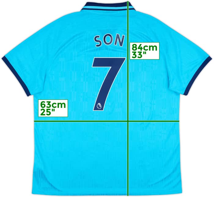 2019-20 Tottenham Third Shirt Son #7 - 10/10 - (XXL)