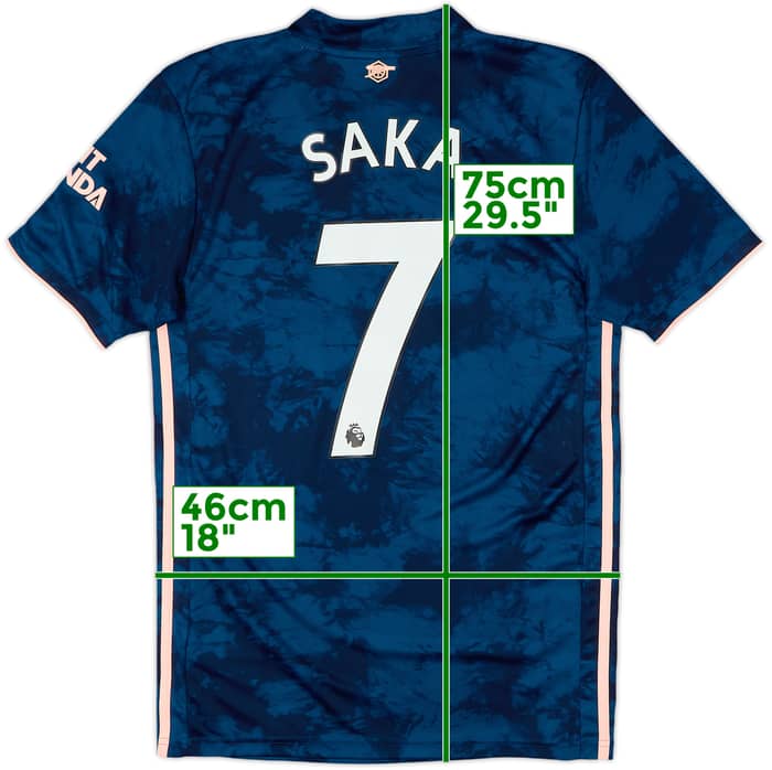 2020-21 Arsenal Third Shirt Saka #7 - 10/10 - (S)