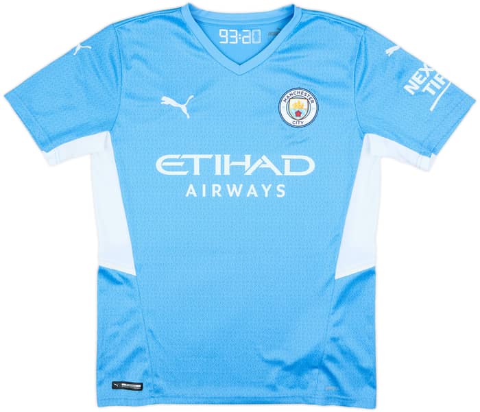 2021-22 Manchester City Home Shirt Foden #47 - 10/10 - (M)