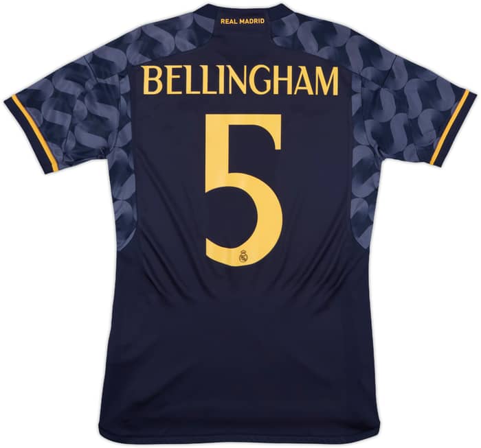 2023-24 Real Madrid Away Shirt Bellingham #5 - 9/10 - (S)