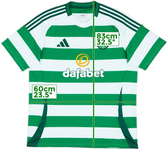 2024-25 Celtic Home Shirt - 10/10 - (XL)