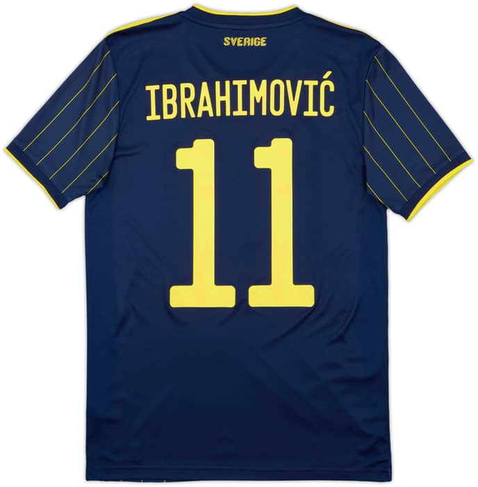 2020-22 Sweden Away Shirt Ibrahimovic #11 - 9/10 - (S)