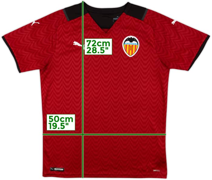 2021-22 Valencia Away Shirt - 10/10 - (M)