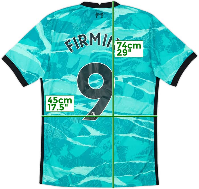 2020-21 Liverpool Away Shirt Firmino #9 - 8/10 - (S)