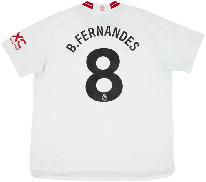 2023-24 Manchester United Third Shirt B.Fernandes #8 - 9/10 - (XXL)