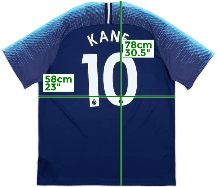 2018-19 Tottenham Away Shirt Kane #10 - 8/10 - (XL)