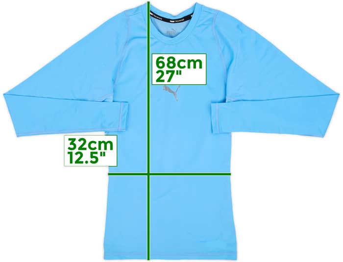 2022-23 Puma Compression L/S Baselayer - 10/10 - (S)