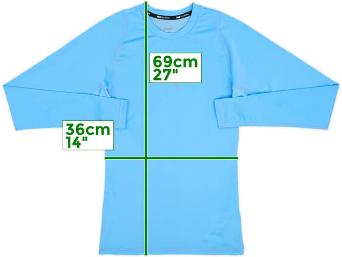 2021-22 Puma Compression Baselayer - 10/10 - (M)